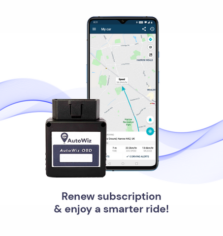 AutoWiz OBD Device Annual Subscription Renewal Upgrade (without SIM to with SIM)